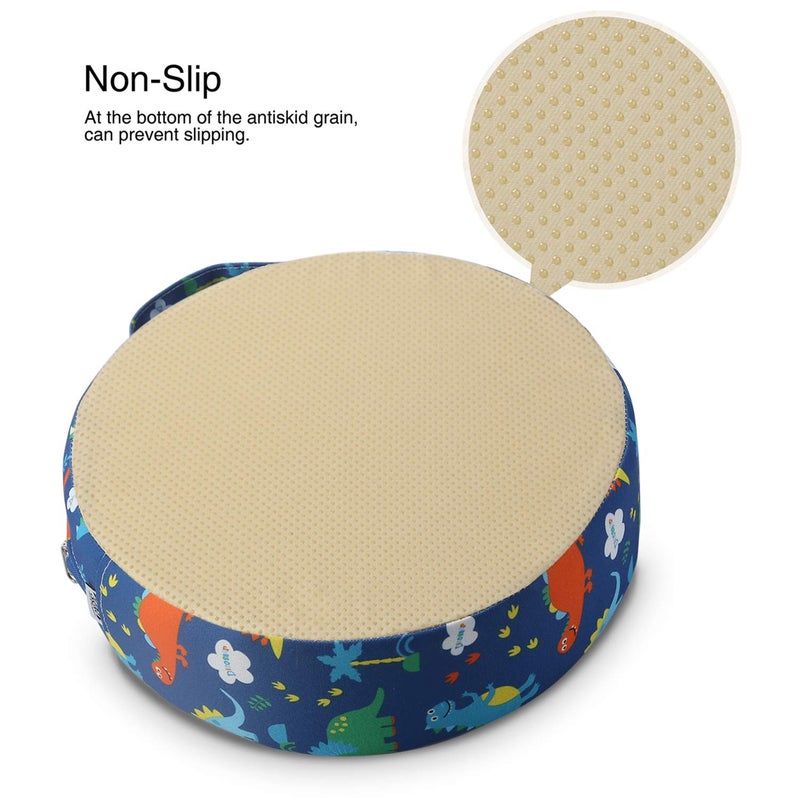 Zicac Portable Seat Cushion Washable with Non-Slip Bottom, Detachable Strong Support Cushion for Toddler Kids Baby Infant - Image 4